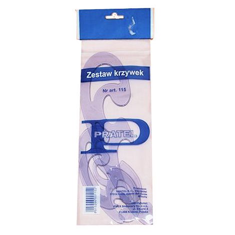 Zestaw krzywek Pratel 3szt